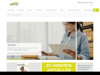 vivo-service.at Webseite Vorschau