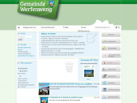 gemeinde-werfenweng.at Webseite Vorschau