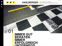 wt-haslberger.at Webseite Vorschau