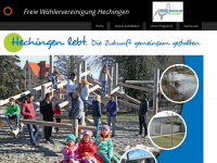 freiewaehlervereinigung-hechingen.de Webseite Vorschau