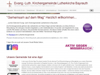 lutherkirche-bayreuth.de Webseite Vorschau