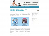 fotoshooting-schenken.de Webseite Vorschau