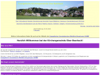 kirche-ober-beerbach.org Webseite Vorschau