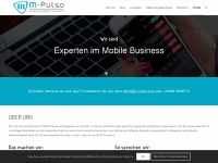 m-pulso.com Webseite Vorschau