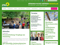 gruene-neukoelln.de Webseite Vorschau