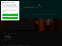hirschchen.com Webseite Vorschau