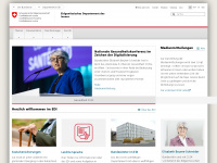 edi.admin.ch Webseite Vorschau
