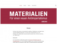materialien.org Webseite Vorschau