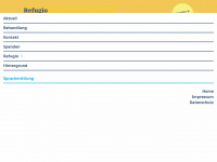 refugio-bremen.de Webseite Vorschau