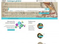 catalogue.bnf.fr Webseite Vorschau