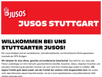 jusos-stuttgart.de Webseite Vorschau