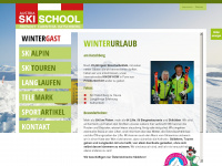 skischule-katschberg.com Webseite Vorschau