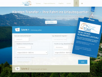 kaernten-transfer.at Webseite Vorschau