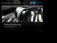 kwmusic.de Webseite Vorschau