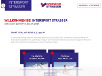 intersport-strasser.at Webseite Vorschau