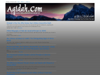 aqidah.com Webseite Vorschau