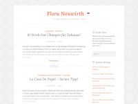 floraneuwirth.at Webseite Vorschau