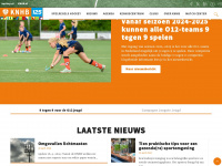 knhb.nl Webseite Vorschau