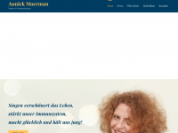 annick-moerman.com Webseite Vorschau