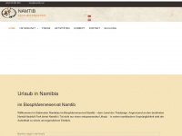 namtib.net Webseite Vorschau