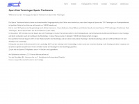 sct-tischtennis.de Webseite Vorschau
