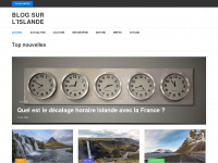 infos-islande.fr Webseite Vorschau