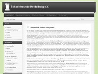 schachfreunde-heidelberg.de Webseite Vorschau
