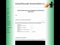 schachfreunde-simmersfeld.de Webseite Vorschau
