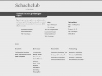 schachclub-denzlingen.de Webseite Vorschau