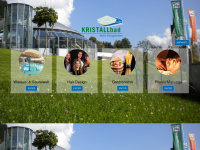kristallbadwald.at Webseite Vorschau
