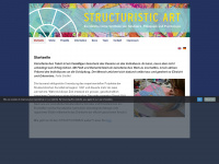structuristicart.com Webseite Vorschau
