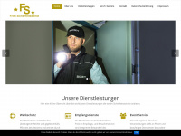 frick-sicherheitsdienst.de Webseite Vorschau