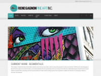 renegagnonfineart.com Webseite Vorschau