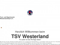 tsv-westerland.de Webseite Vorschau