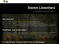 stamm-loewenherz.de Webseite Vorschau