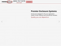 premierenclosuresystems.com Webseite Vorschau