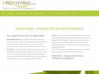 prophysio-lg.de Webseite Vorschau