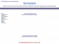 servicemann-gmbh.de Webseite Vorschau