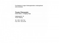 theater-phaenampfer.de Webseite Vorschau
