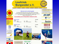 laufclub-burgwedel.de Webseite Vorschau