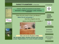 parkett-wuest.de Webseite Vorschau