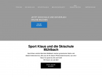 sportklaus.at Webseite Vorschau
