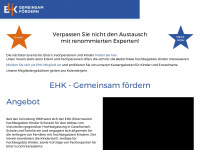 ehk.ch Webseite Vorschau
