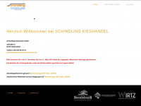 kieshandel-hattersheim.de Webseite Vorschau