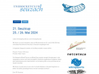 uhcseuzach.ch Webseite Vorschau