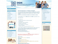 dghk-sh.info Webseite Vorschau