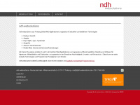 ndh-websolutions.de Webseite Vorschau