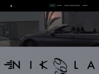 nikola-music.com Webseite Vorschau