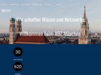 abz-muenchen.de Webseite Vorschau