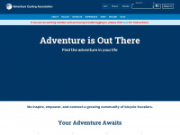 adventurecycling.org Webseite Vorschau